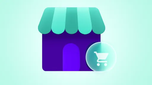 Marketplaces-illustratie