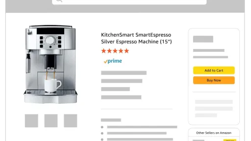 Amazon Product Detail Page (PDP)