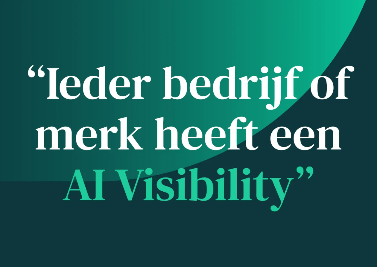 AI visibility quote groen